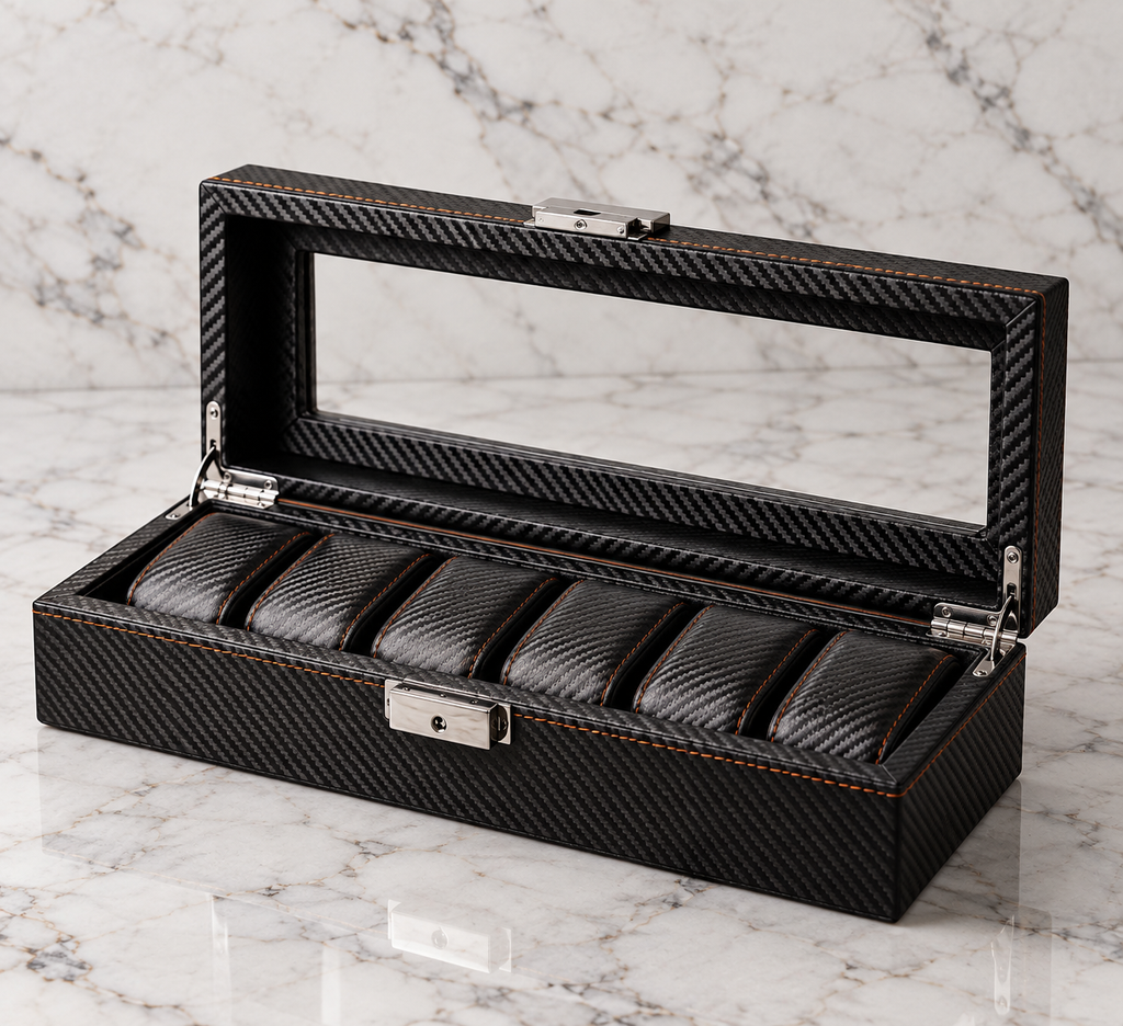 Boîte à Montre – Obsidienne | 6 montres