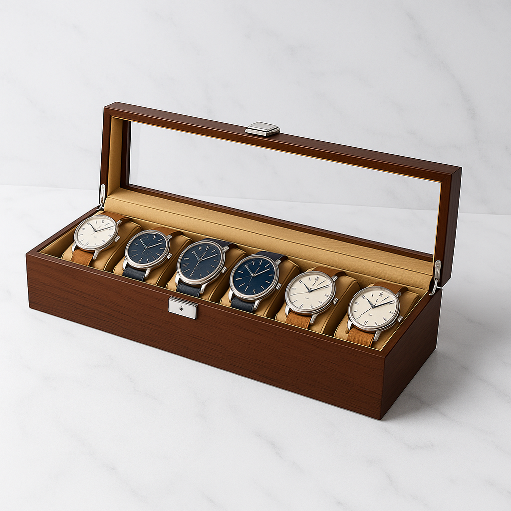 Boîte à Montre – Maître Brun | 6 montres