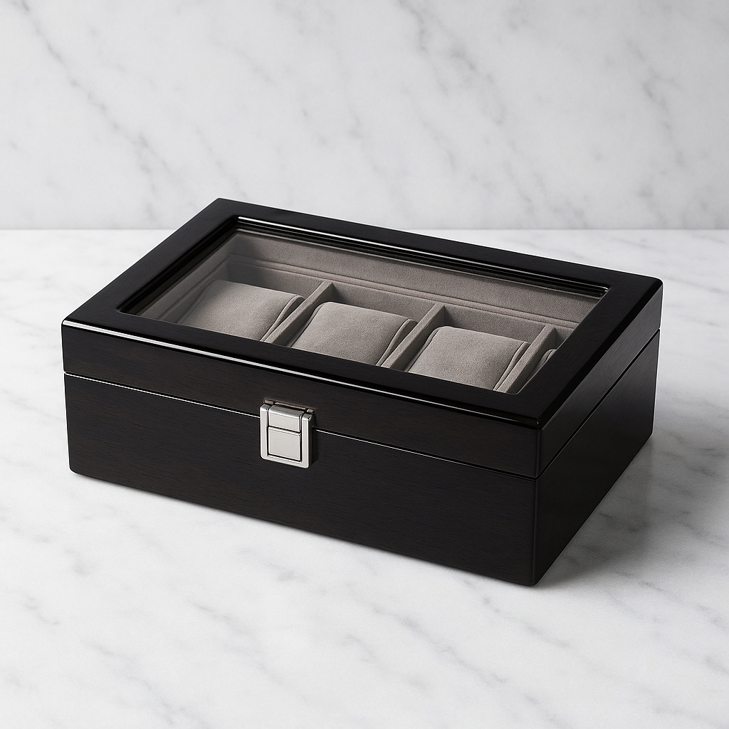 Boîte à Montre – Sablier | 3 montres