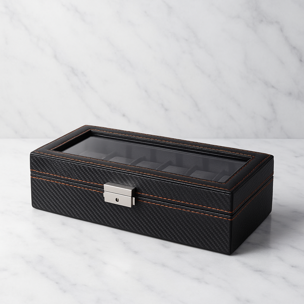 Boîte à Montre – Obsidienne | 5 montres