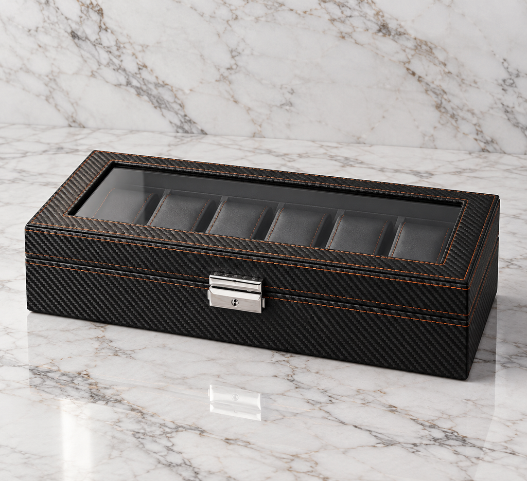 Boîte à Montre – Obsidienne | 6 montres